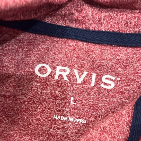 Orvis Polo with Pocket drytex size large red - Picture 3 of 4